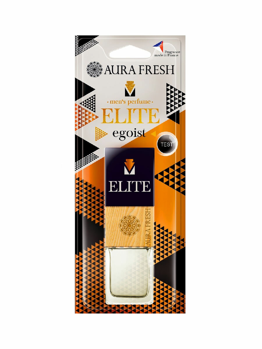 Ароматизатор подвесной картонный "AURA FRESH ELITE CARD"Egoist