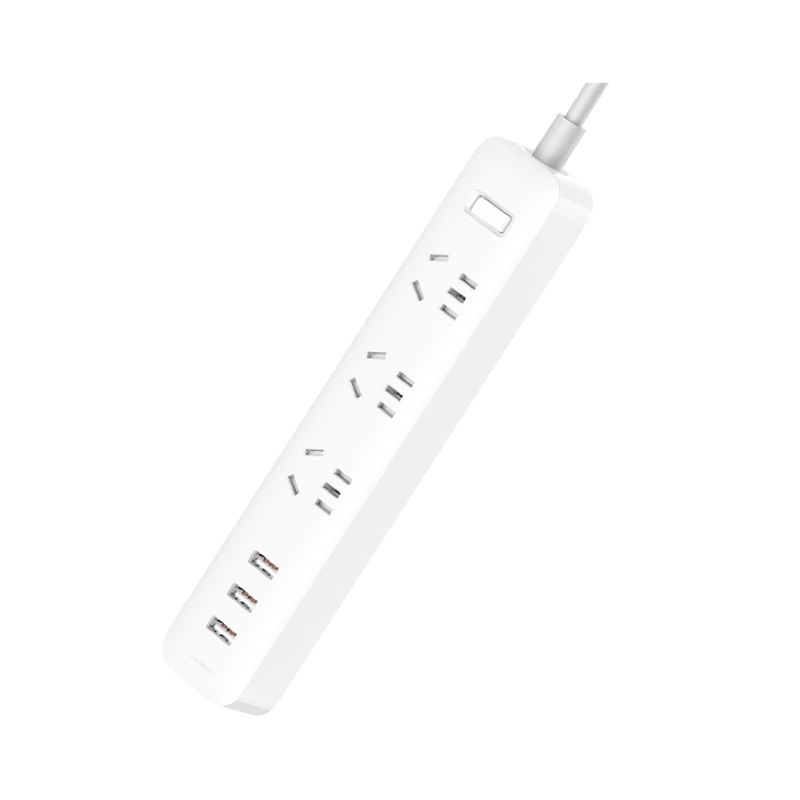 Сетевой фильтр Xiaomi Mi Power Strip 3 розетки и 3 USB порта White (XMCXB01QMN)