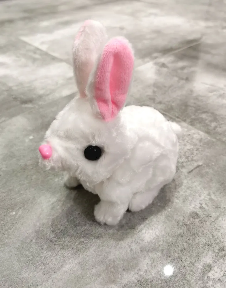 Интерактивная игрушка Кролик, белый