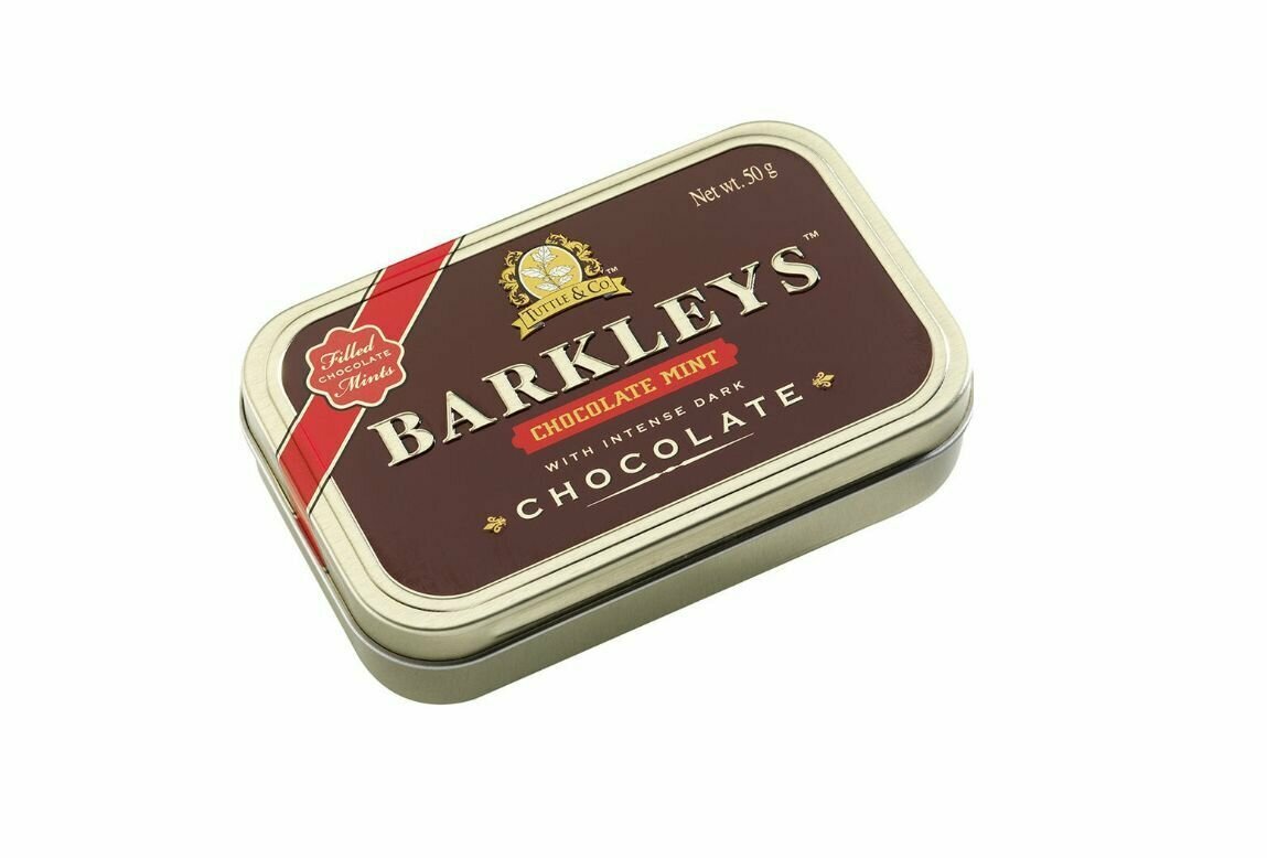 Конфеты Barkleys Mints Chocolate Mint Барклайс Шоколадная мята, 50 г