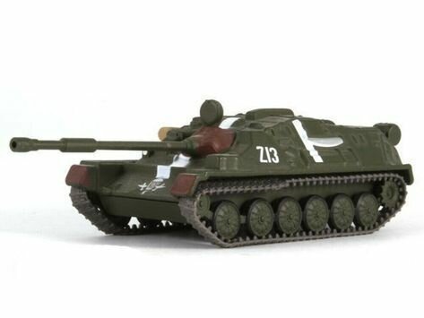 Масштабная модель 1/72, самоходная артиллерийская установка АСУ-85