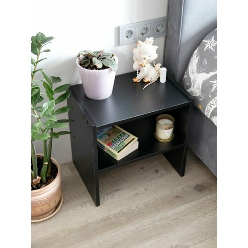 Тумба прикроватная напольная Alubalu, 44x30x44 см