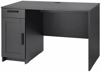 Письменный стол, черный, 120x65 см. икеа Бримнэс, IKEA Brimnes