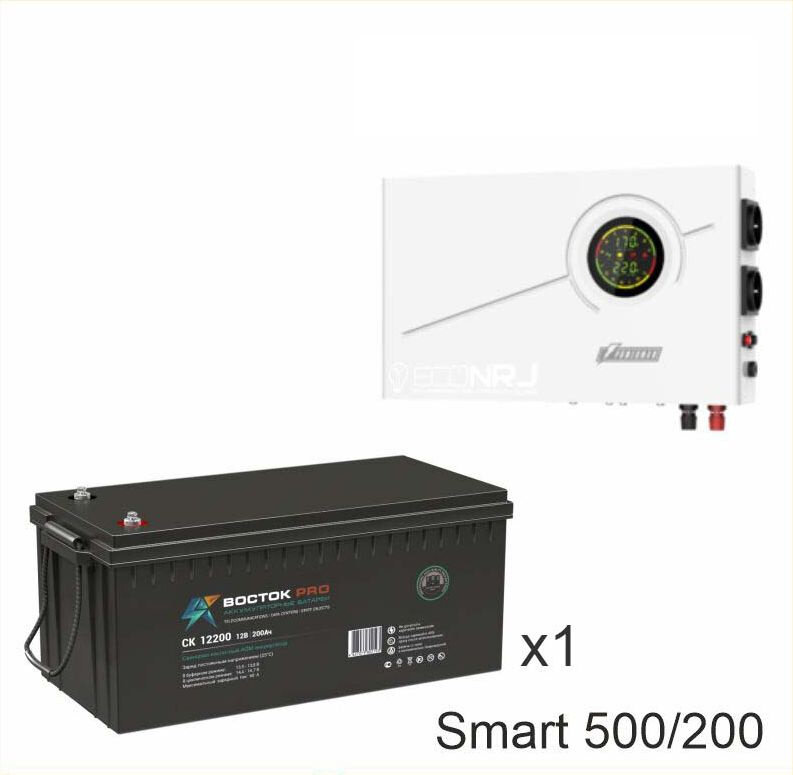 ИБП Powerman Smart 500 INV + восток PRO СК-12200