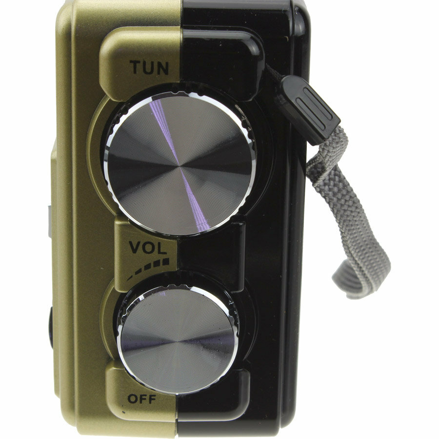 Радио XB-902BT USB/microSD/bluetooch Waxiba ACC, фонарик, gold