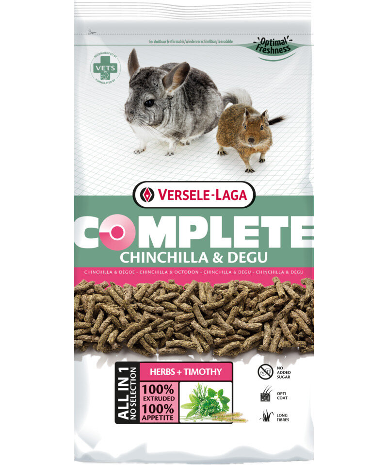 Корм для шиншилл и дегу Versele-Laga Complete Chinchilla & Degu , 500 г