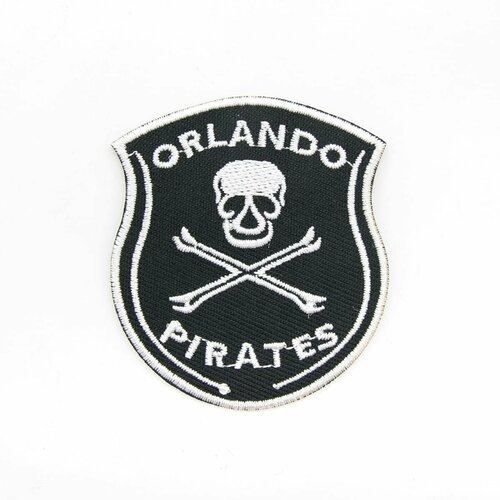 Термоаппликация 'Герб 'Orlando Pirates', 5.3*6см, Hobby&Pro термоаппликация голубые глаза 6см hobby