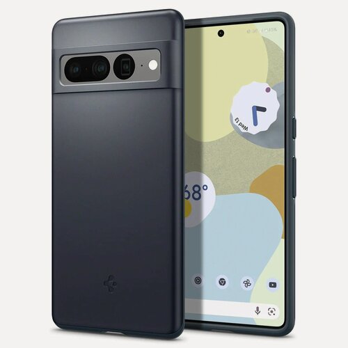 Изображение товара Чехол SPIGEN для Pixel 7 Pro - Thin Fit - Синевато-серый - ACS04734