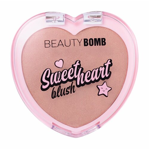 BEAUTY BOMB Румяна для лица Sweetheart, 3,5 г, 04 Бежевый