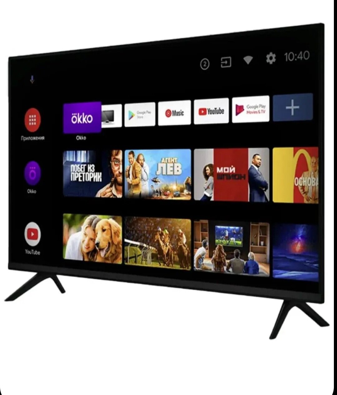 Телевизор Smart TV 32 дюйма, Android 11, голосовое управление, Bluetooth