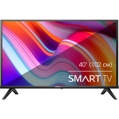 Телевизор LED Hisense 40 40A4K Frameless черный FULL HD 60Hz DVB-T DVB-T2 DVB-C DVB-S DVB-S2 USB WiFi Smart TV RUS 2532000₽