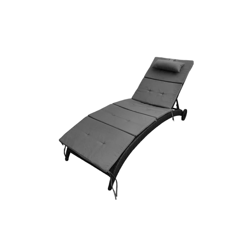 Шезлонг ROYAL FAMILY AGATA с матрасом Серый 30305₽