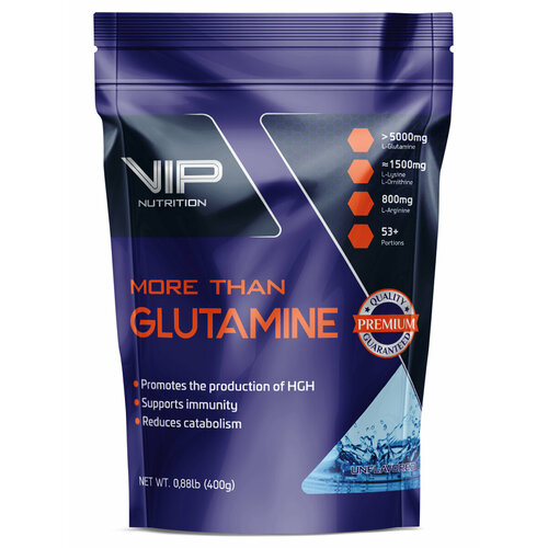 VIP More Than Glutamine 400g woodard bellen more than peach