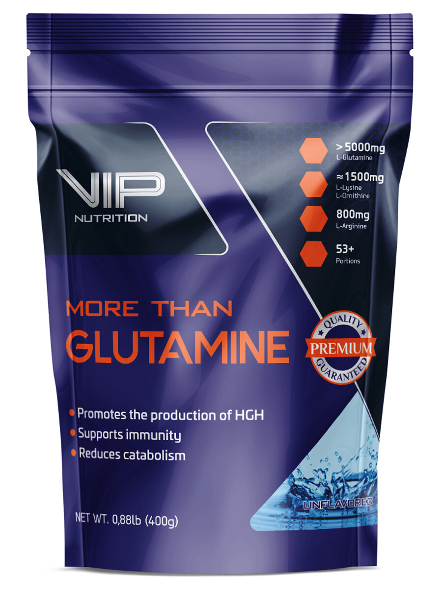 VIP More Than Glutamine 400g