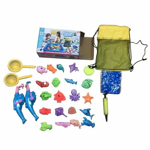 Игровой набор Рыбалка ND Play Магнитная рыбалка с бассейном 57х43х45 см 1339₽