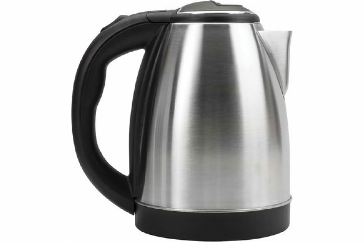 Cromex Чайник KT-115, 1,5л, 1500Вт, закрытый нагрев. элемент, нержавеющая сталь, серебристый, 452925 — фото 1