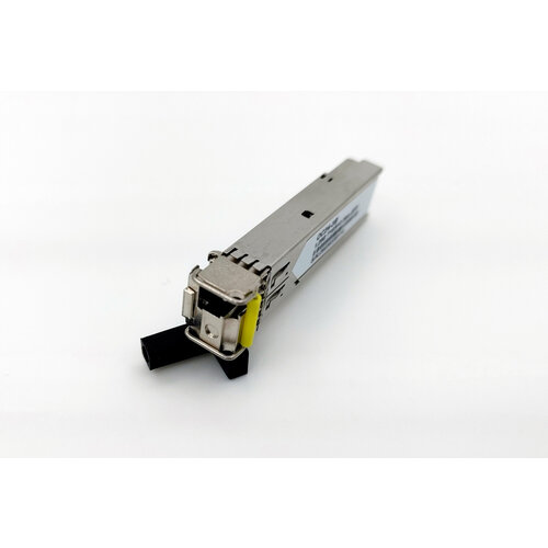 Модуль FOXNET SFP WDM, 1.25Гбит/с, LC, 1310/1550нм, 3км, DDM модуль mlaxlink оптический одноволоконный sfp wdm 1 25гб с 3км 1310 1550нм sc 4dbm