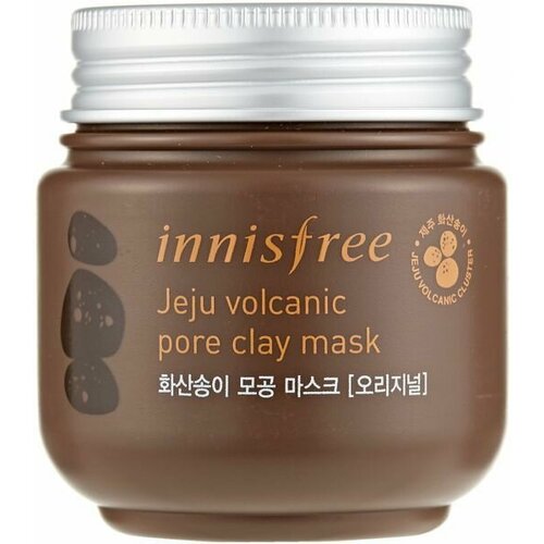 INNISFREE, Суперочищающая маска для проблемной кожи - Jeju volcanic pore clay mask