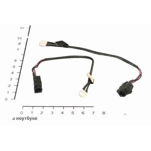 клавиатура для ноутбука samsung r517 r518 r519 черная ba59 02581c Разъем питания Samsung R518 R519 (5.5x3.0x1.0) с кабелем