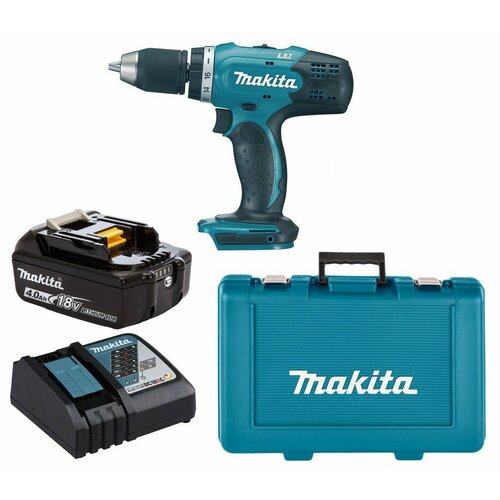 Аккумуляторная дрель-шуруповерт Makita DDF453RM 18V 1 x 40Ah зу Li-Ion 26057₽