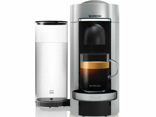 Кофемашина капсульная Nespresso Nespresso ENV 155, серебристая