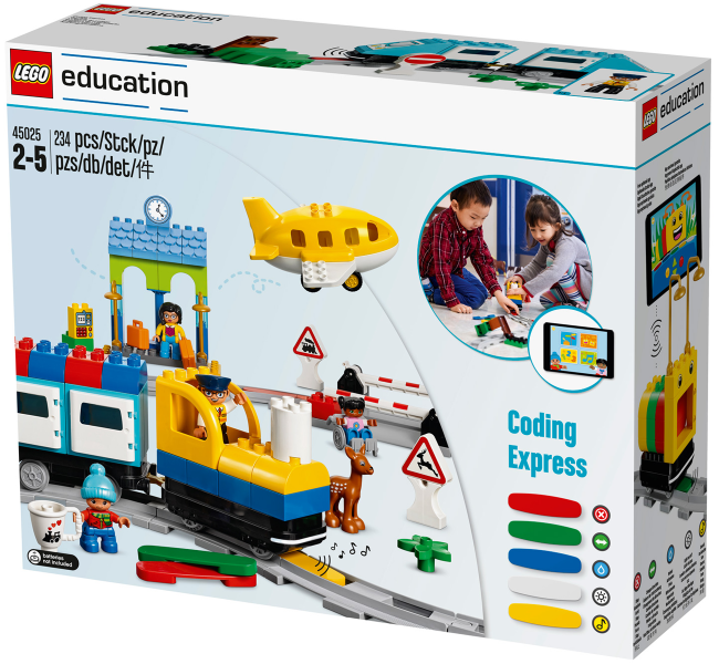 Конструктор LEGO Education PreSchool DUPLO 45025 Экспресс Юный программист, 234 дет.