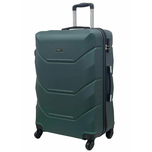 Чемодан Freedom, 44 л, размер S, зеленый чемодан freedom 40 л размер s бирюзовый зеленый