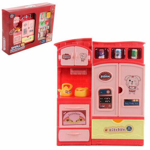 Набор Маленькая кухня, Veld Co / Бытовая техника с игрушечными аксессуарами / Развивающий кухонный набор для девочек и мальчиков