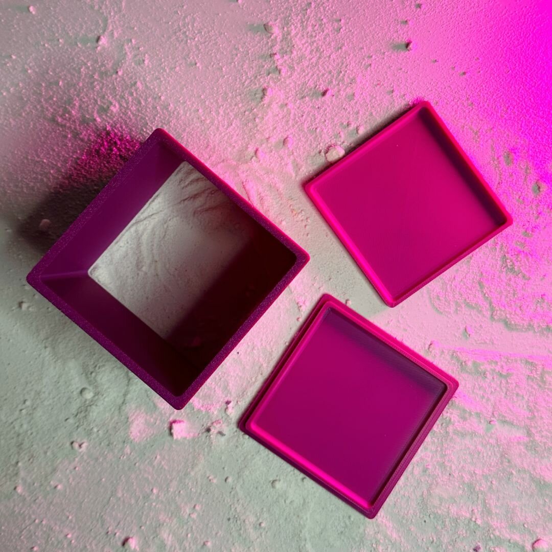 3D форма для бомбочек Куб 7 см — фото 1