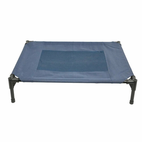 MrKranch лежанка-шезлонг каркасная для собак большая 108х76х19 см синяя 3837₽