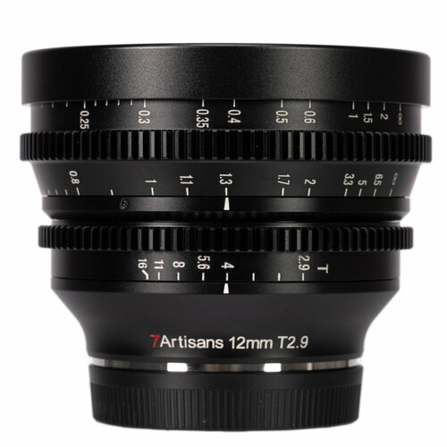 Объектив 7artisans 12mm T29 Fuji X 3394000₽