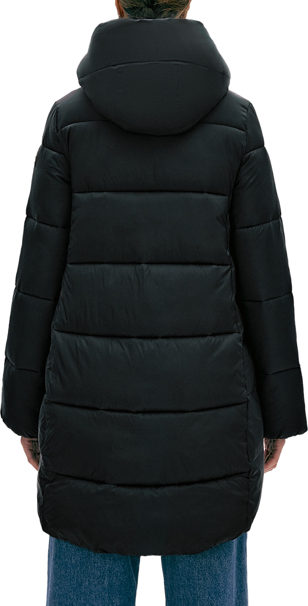 Куртка Lumberjack HOODIE PUFFA PADDED PARKA, размер 42, черный — фото 1