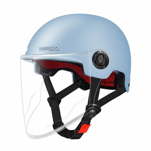 Шлем 3C Ice Crystal Blue, для электровелосипеда, прозрачный, летний