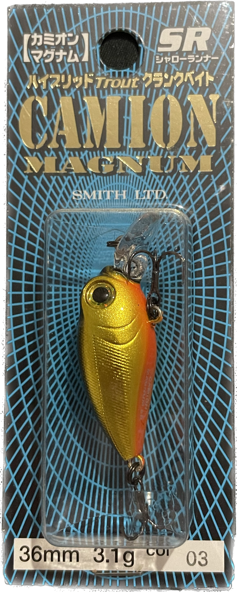 Воблер Smith Camion Magnum SR, 36мм, 3,1 гр, 0-0,5м. цвет 03