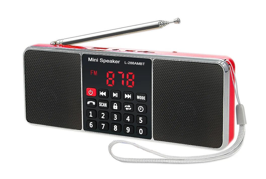EONKO L-288AMBT портативное стерео Bluetooth радио