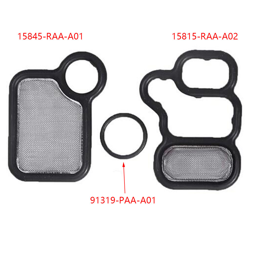 Комплект прокладок соленоида VTEC для Honda 15815-Raa-A02 15845-Raa-A01 91319-Paa-A01