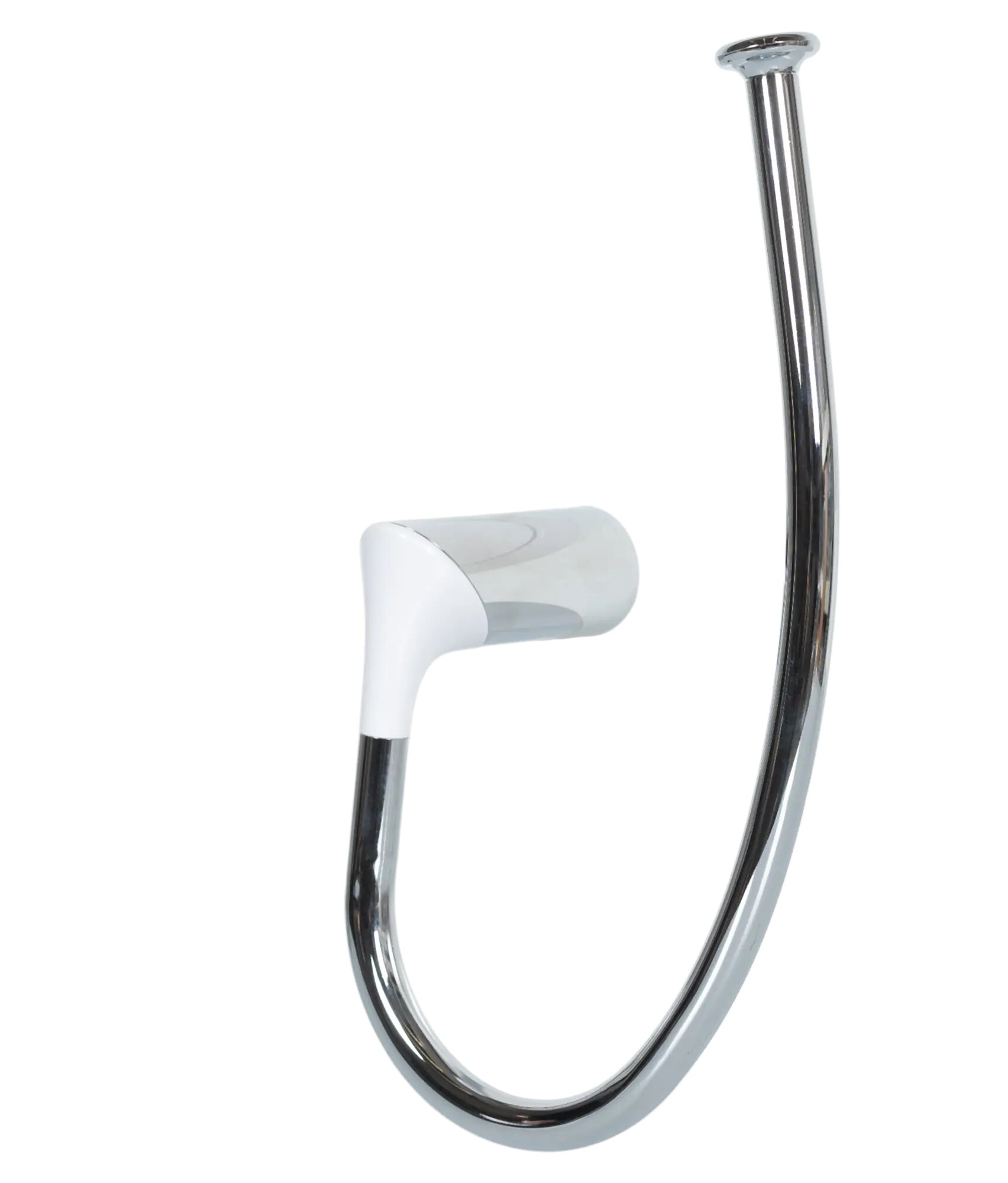 Держатель для полотенец Swensa Lock SWR-6600-07-CRM кольцо цвет белый