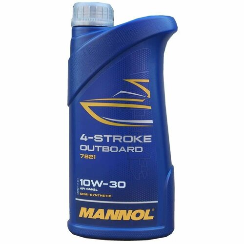фото Mannol 7821 4-stroke outboard масло моторное полусинтетическое 1л