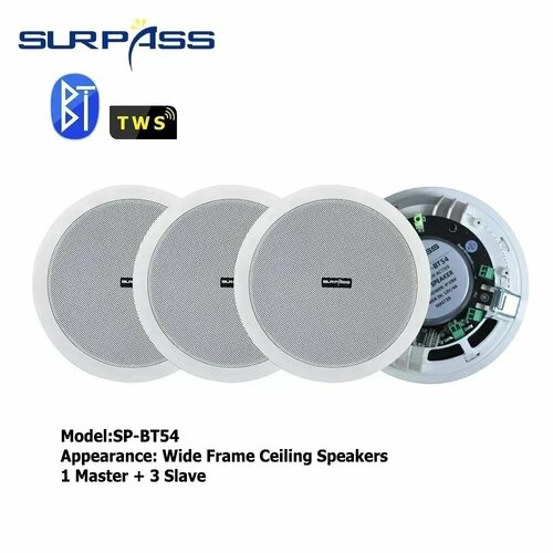 Surpass Bluetooth динамики 4 шт 1 Main and 3 Passive EU Plug 16369₽