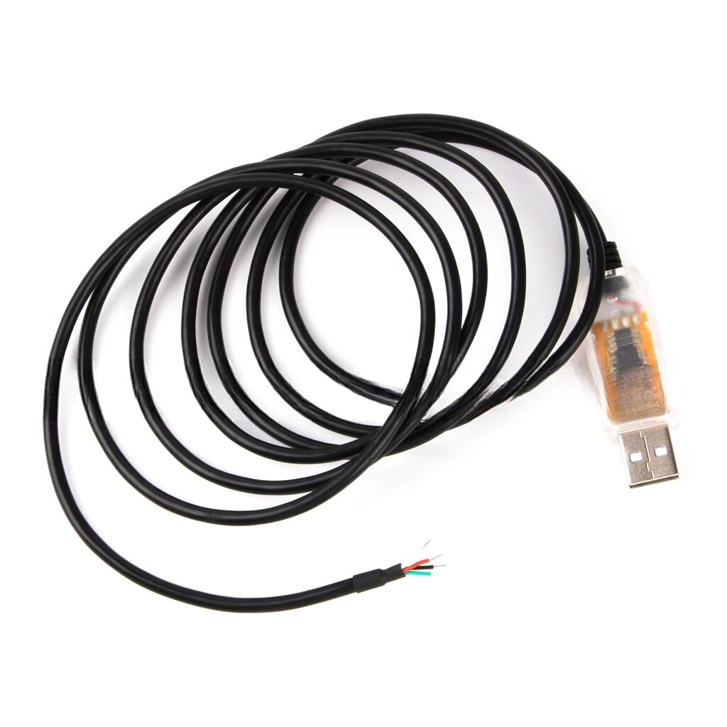 Кабель Последовательного Преобразователя USB в RS485 4P FTDI-Чип 4-контактный Кабель-Преобразователь с Последовательными Интерфейсами RS485 для ПК