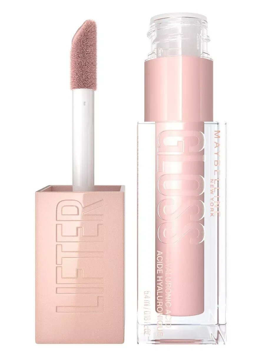 Блеск для губ Maybelline Lifter Gloss с гиалуроновой кислотой тон 002 Ice 5.4мл