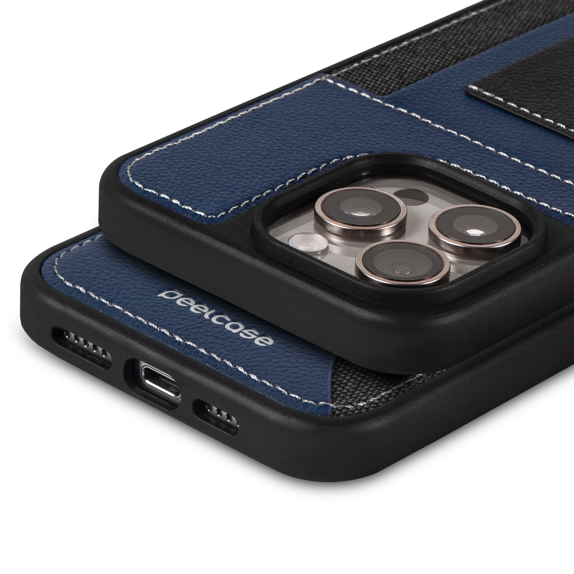 Защитный чехол для iphone 16 pro max с карманом для карт и стикера — фото 1