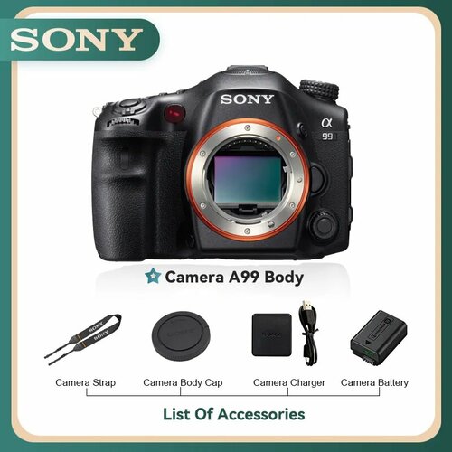 Sony A99 Полнокадровая цифровая зеркальная камера Sony A99 Body 63151₽