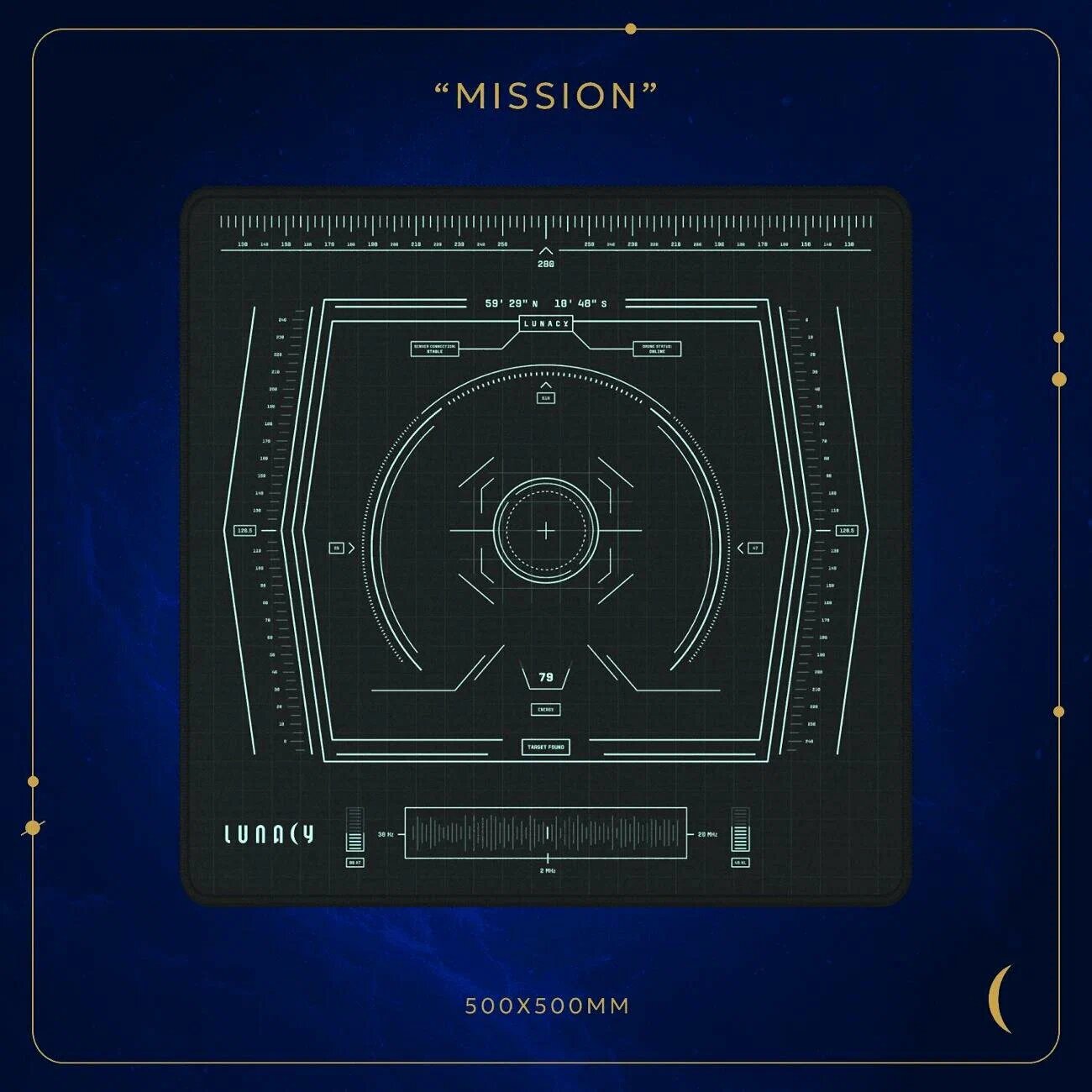 Игровой коврик Lunacy SLIP (Mission L/SDMSL)