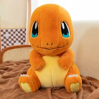 Игрушка плюшевая в виде покемона, Чармандера, 35-60 см, 30-35cm, Оранжевый