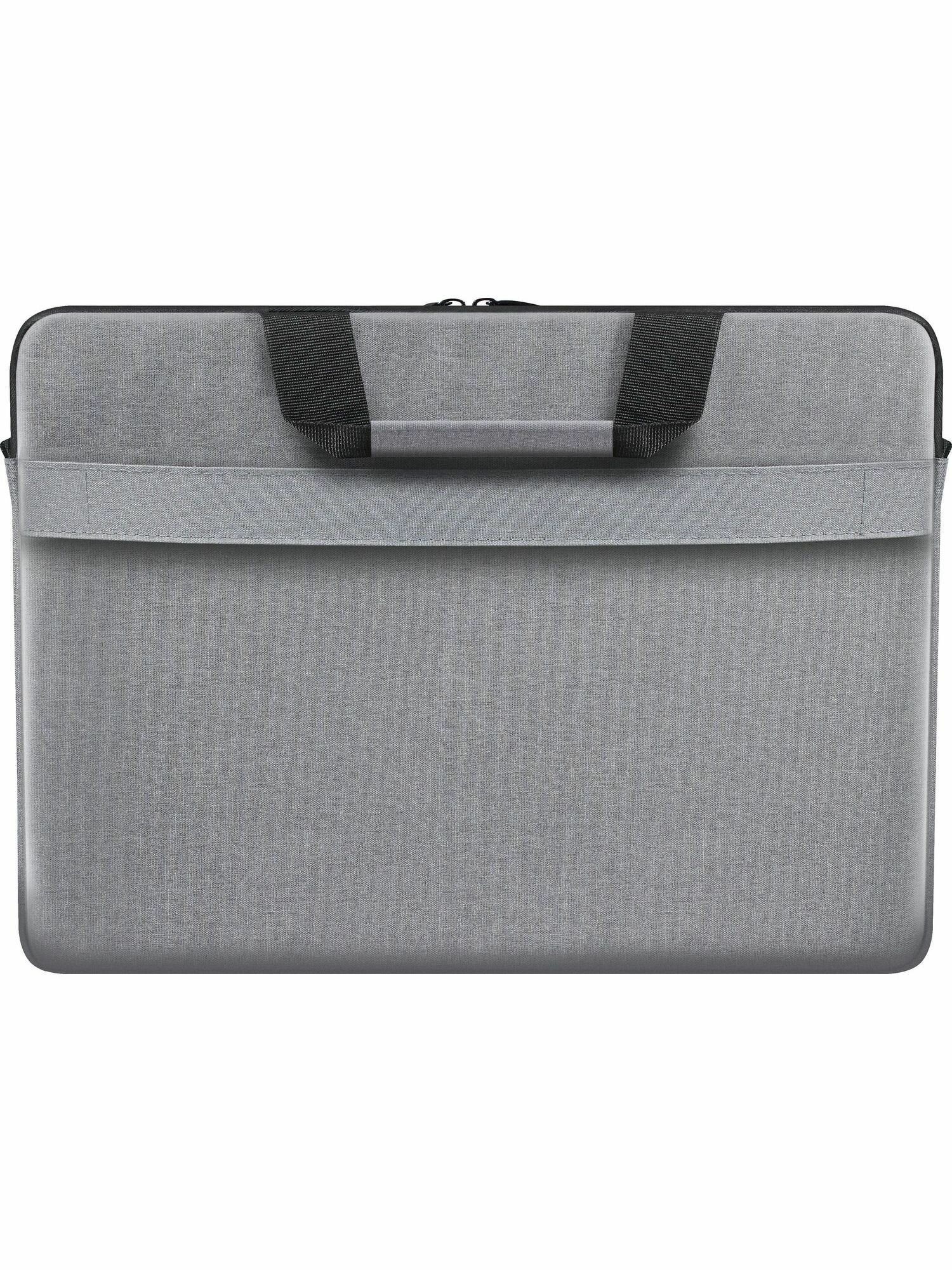Сумка для ноутбука DEFENDER Tote 15.6" (26100) серая, официальная гарантия