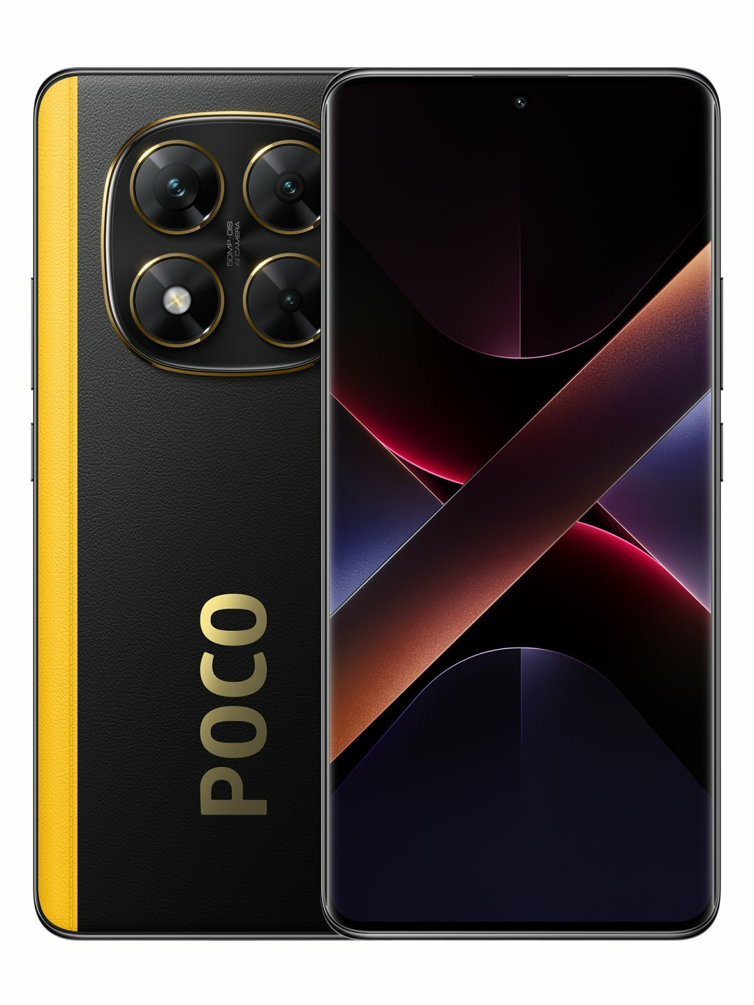 Смартфон POCO X7, 5G, 8/256 GB, экран 6.67", стильный черный цвет