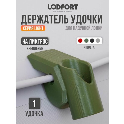 Держатель удочки для лодки ПВХ на ликтрос