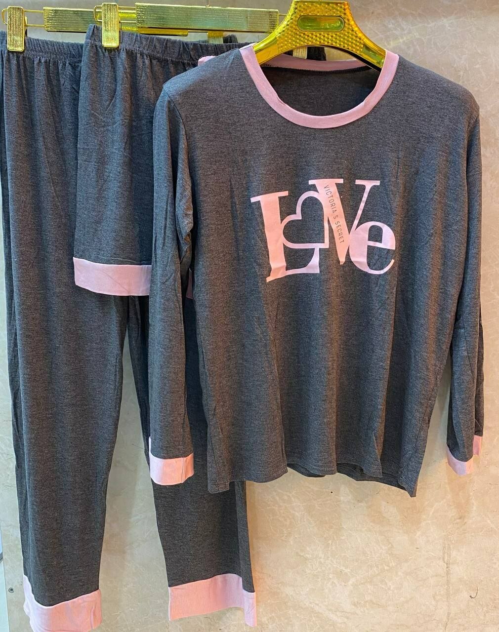 Пижама для кормящих мам  2, размер 3, черный — фото 1