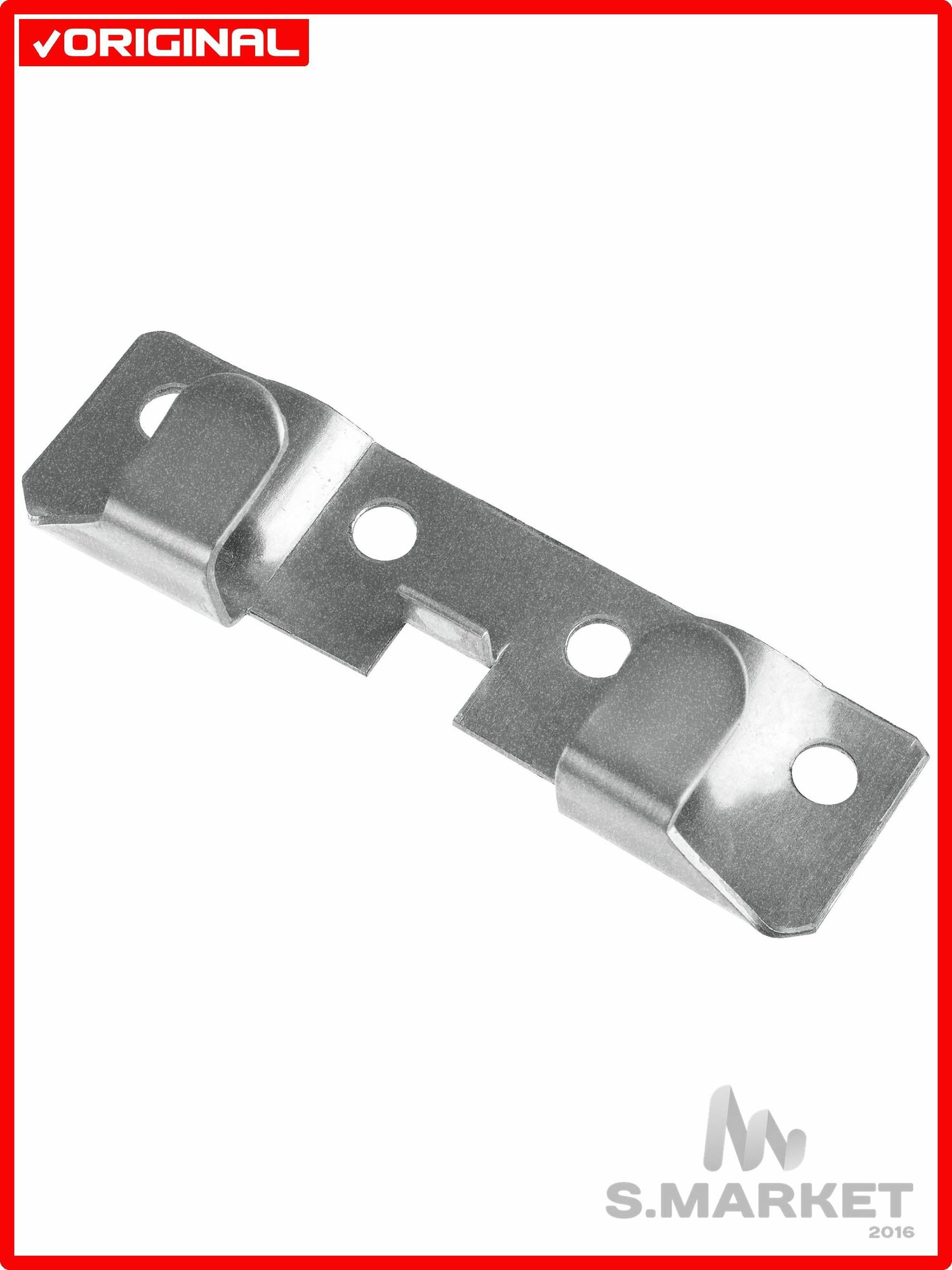 ЗУБР Кляймер-КГ 10 x 20 x 75 мм цинк 60 шт стартовый крепеж для керамогранита (30856)